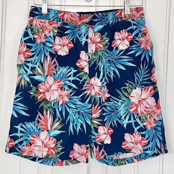 Kirkland Signature Other - Kirkland Signature Men's Tropical Floral Print Lined Swim Trunks Size Small